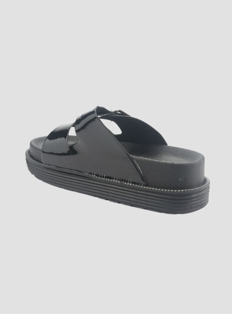 Sandalia Chalada Mujer Bora-10 Negro Casual-3