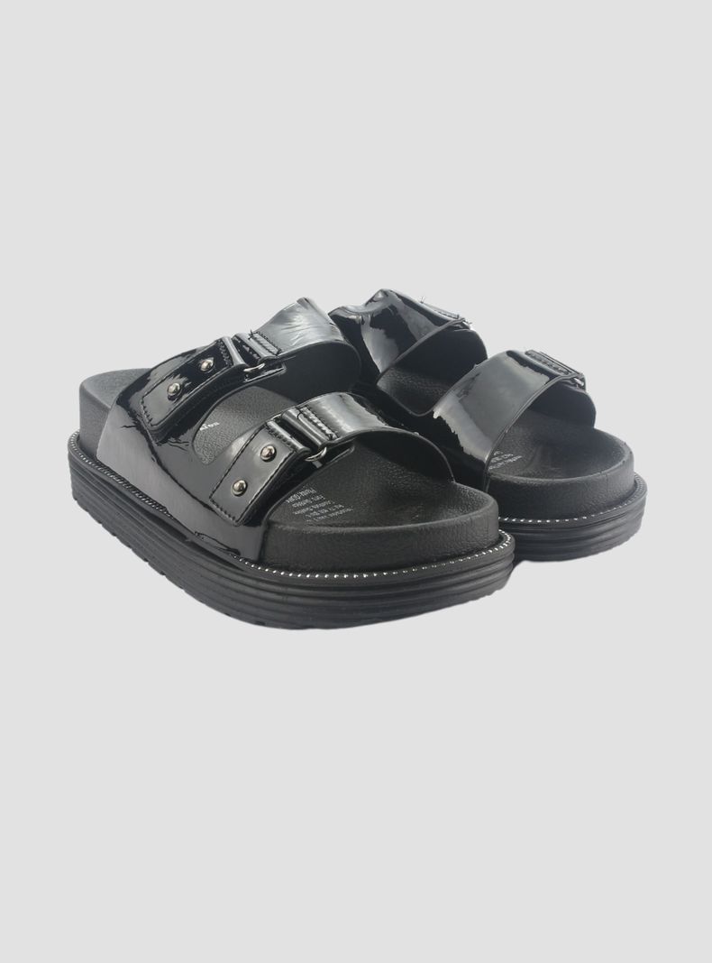 Sandalia Chalada Mujer Bora-10 Negro Casual-4
