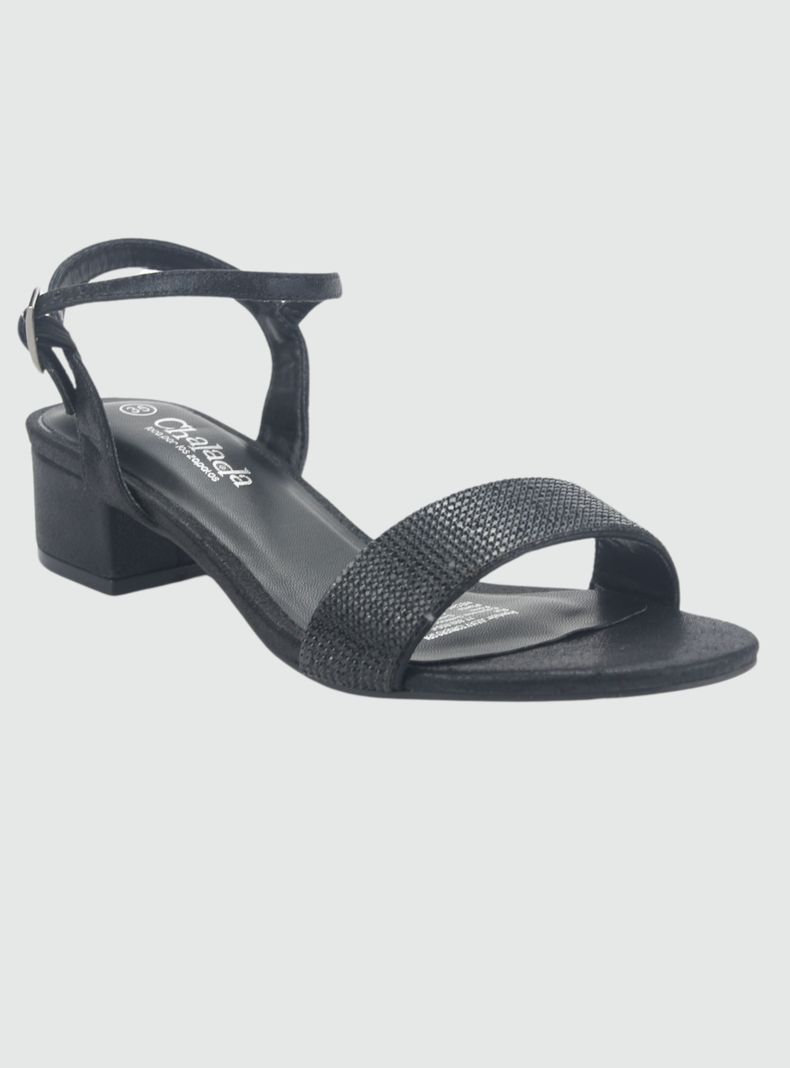 Sandalia Chalada Mujer Fadia-3 Negro Casual-2