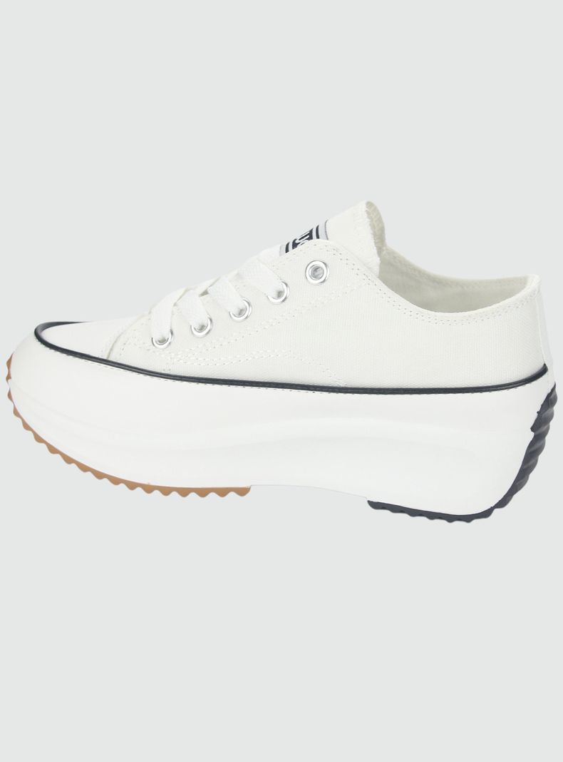 Zapatilla Funway Mujer Biggerl-2 Blanco Urbano-1