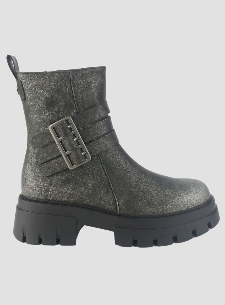 Botin Chalada Mujer Rustnew-1 Plateado Casual-0