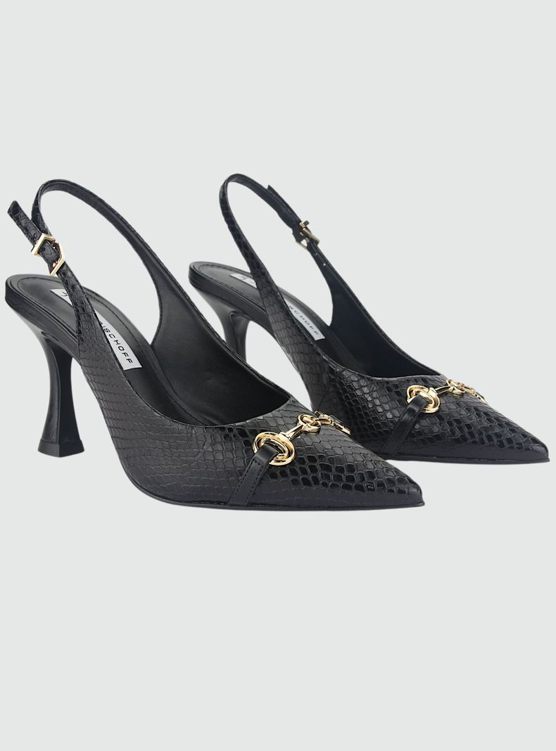 Zapato Jorge Bischoff Mujer J16194012 Negro Casual-3