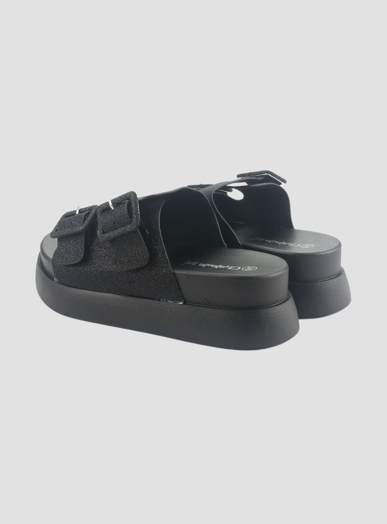 Sandalia Chalada Mujer Bora-20 Negro Casual-5