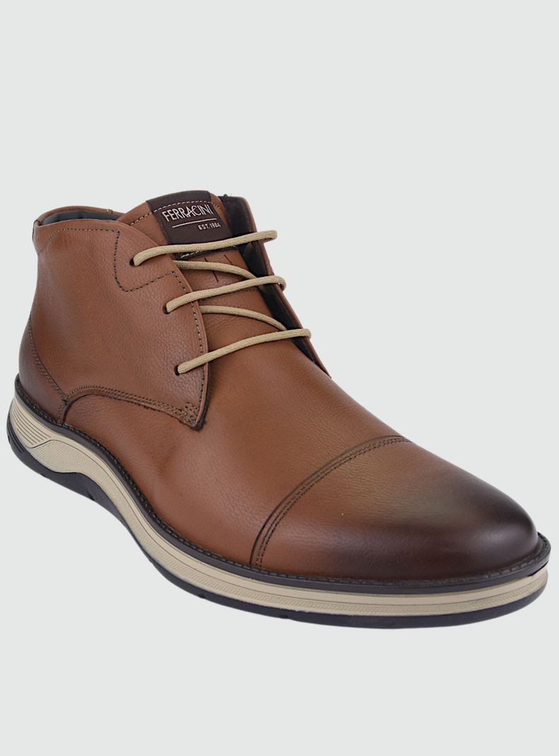 Botin Ferracini Hombre 5542 Cafe Casual-2