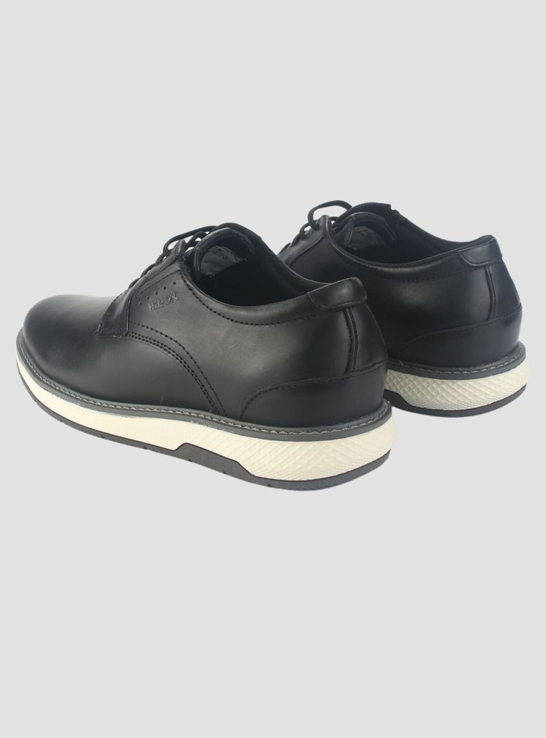 Zapato Ferracini Hombre 4170 Wembley Negro Casual-5
