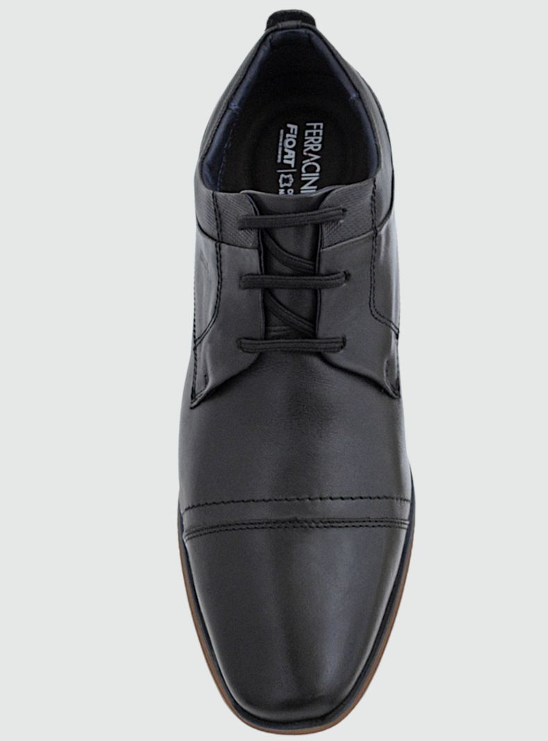 Zapato Ferracini Hombre 6065 Negro Casual-2