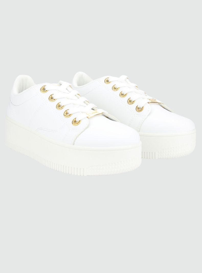 Zapatilla Chalada Mujer Metta-15 Blanco Urbano-4