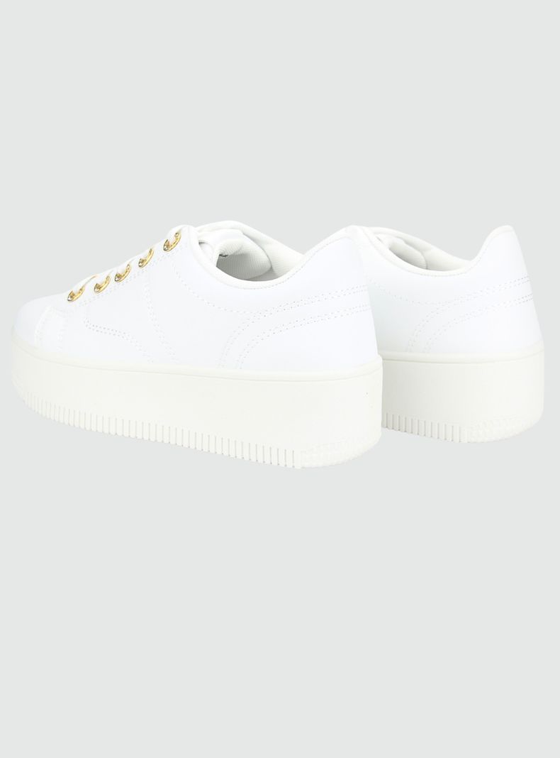 Zapatilla Chalada Mujer Metta-15 Blanco Urbano-5