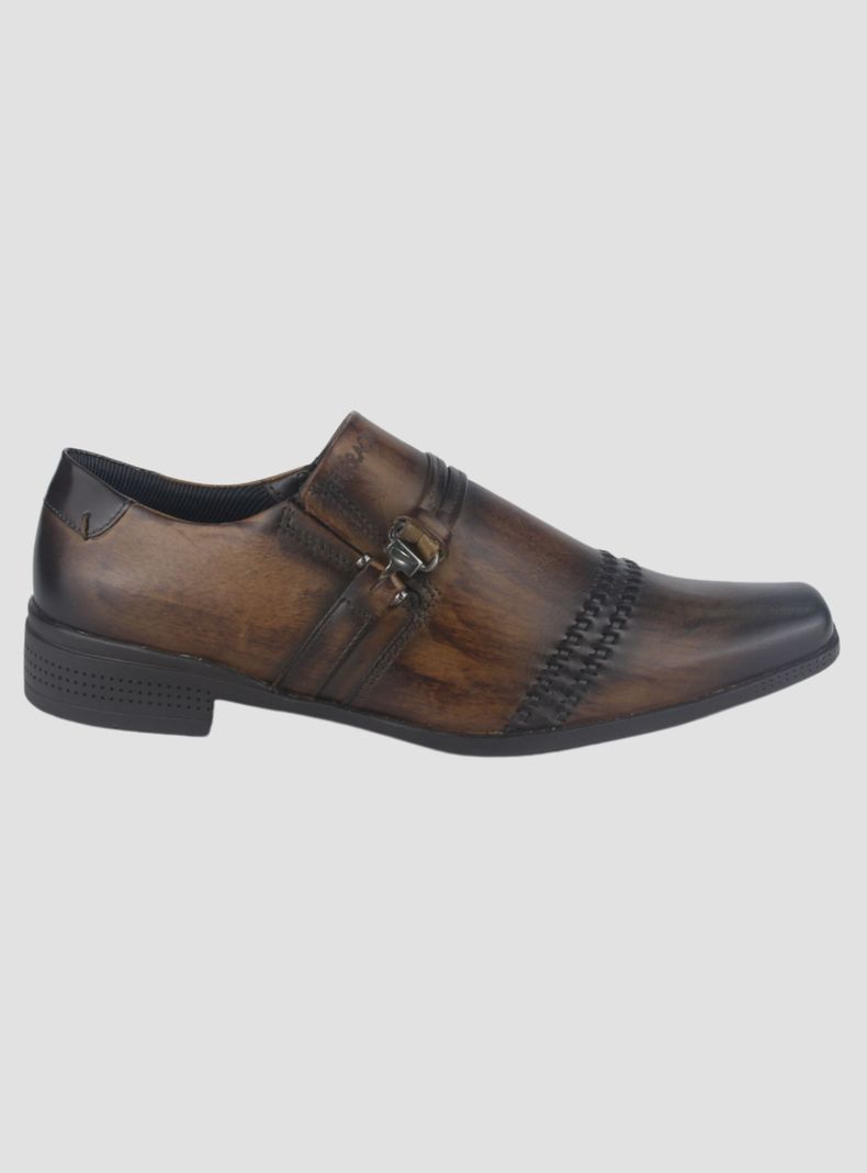 Zapato Ferracini Hombre 4349 Café Formal-0