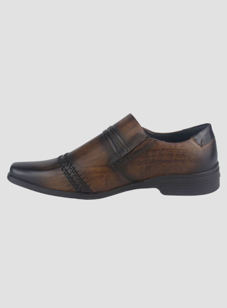 Zapato Ferracini Hombre 4349 Café Formal-1