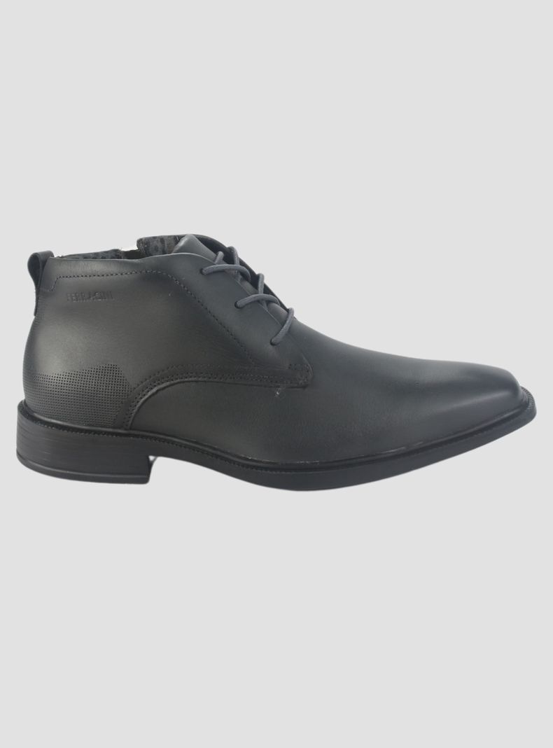 Botin Ferracini Hombre 6867 Paris Plateado Casual-0