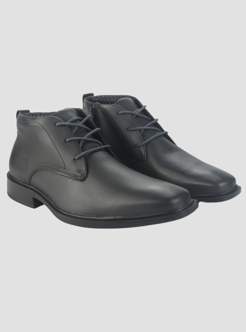 Botin Ferracini Hombre 6867 Paris Plateado Casual-4