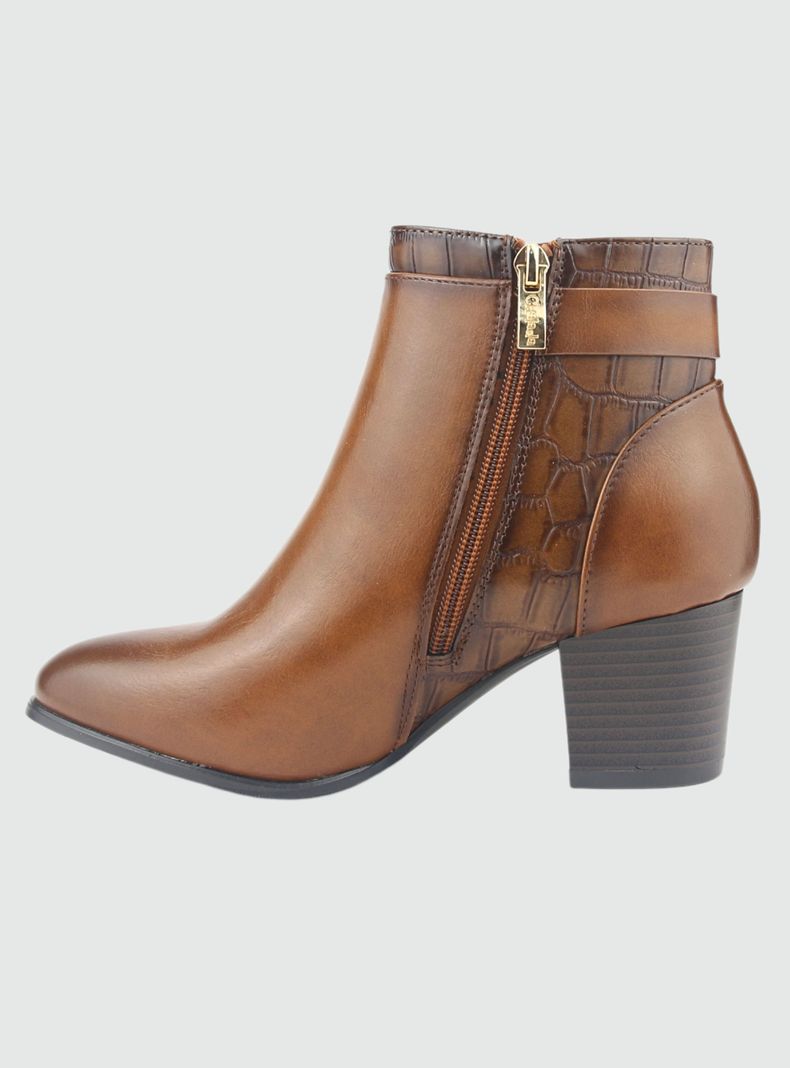 Botin Chalada Mujer Costa-2 Café Casual-1