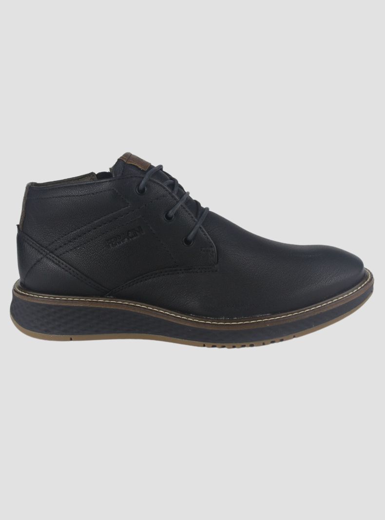 Botin Ferracini Hombre 3300-586 Negro Urbano-0