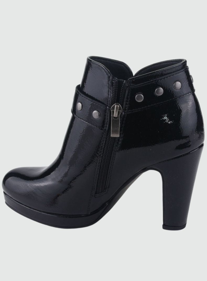 Botin Chalada Mujer Bambina-20 Negro Casual-1