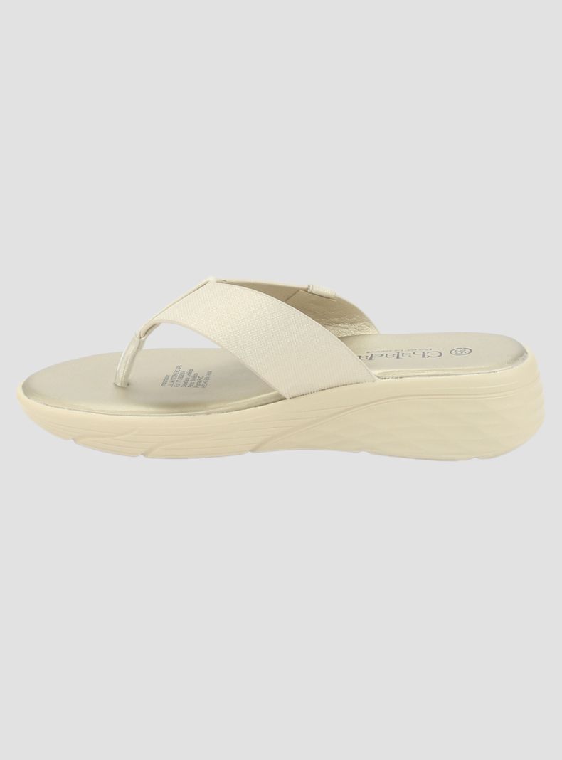 Sandalia Chalada Mujer Beni-10 Dorado Casual-1