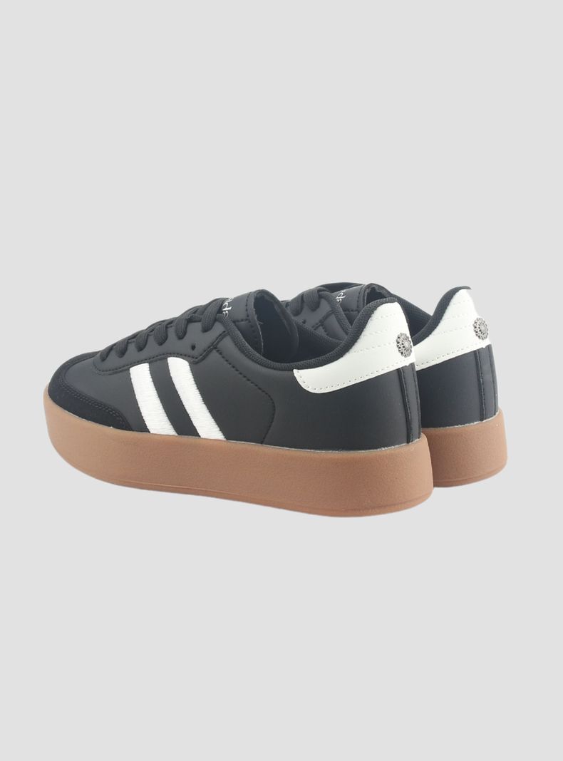 Zapatilla Chalada Mujer Alexia-5 Negro Urbano-5