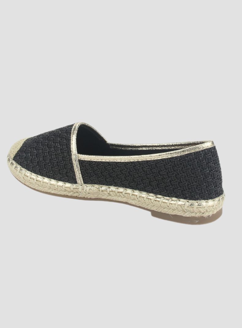 Ballerina Chalada Mujer Poetto-1 Negro Casual-2