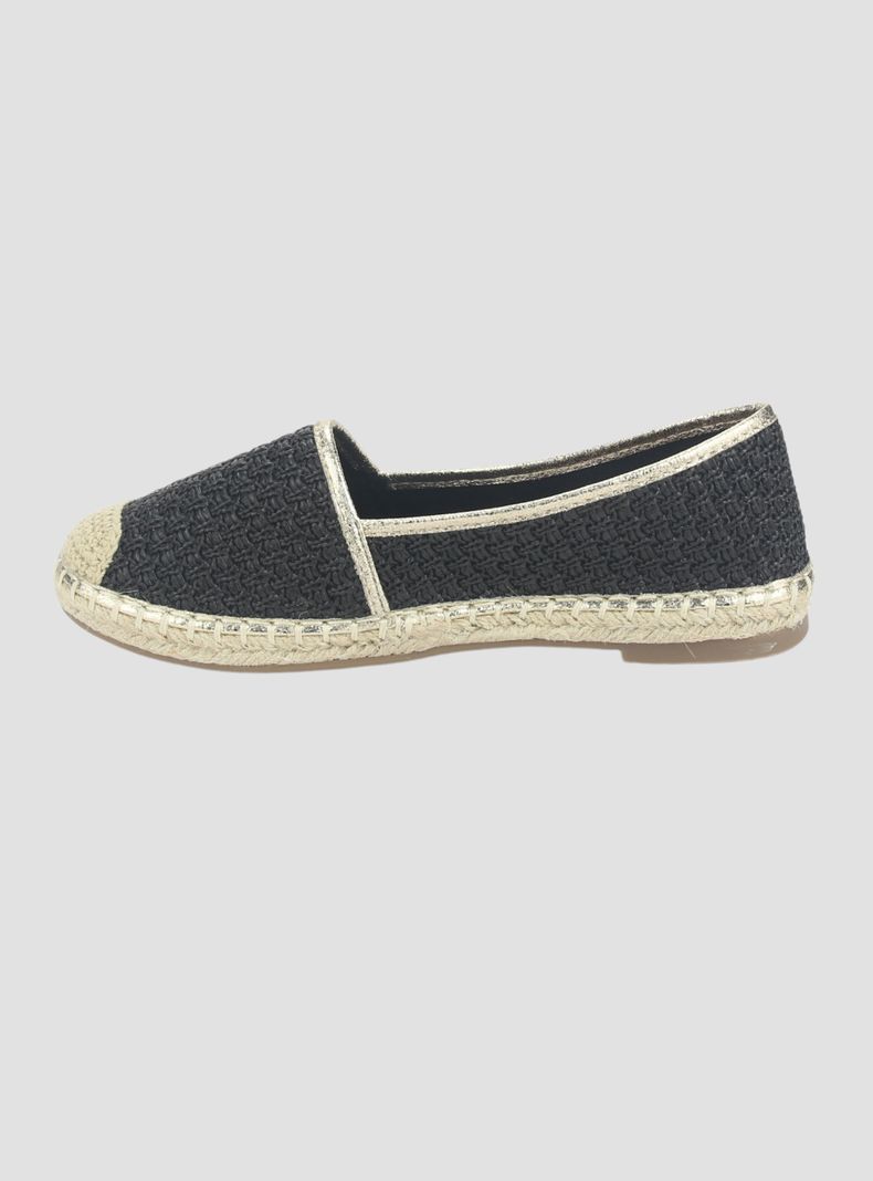 Ballerina Chalada Mujer Poetto-1 Negro Casual-1