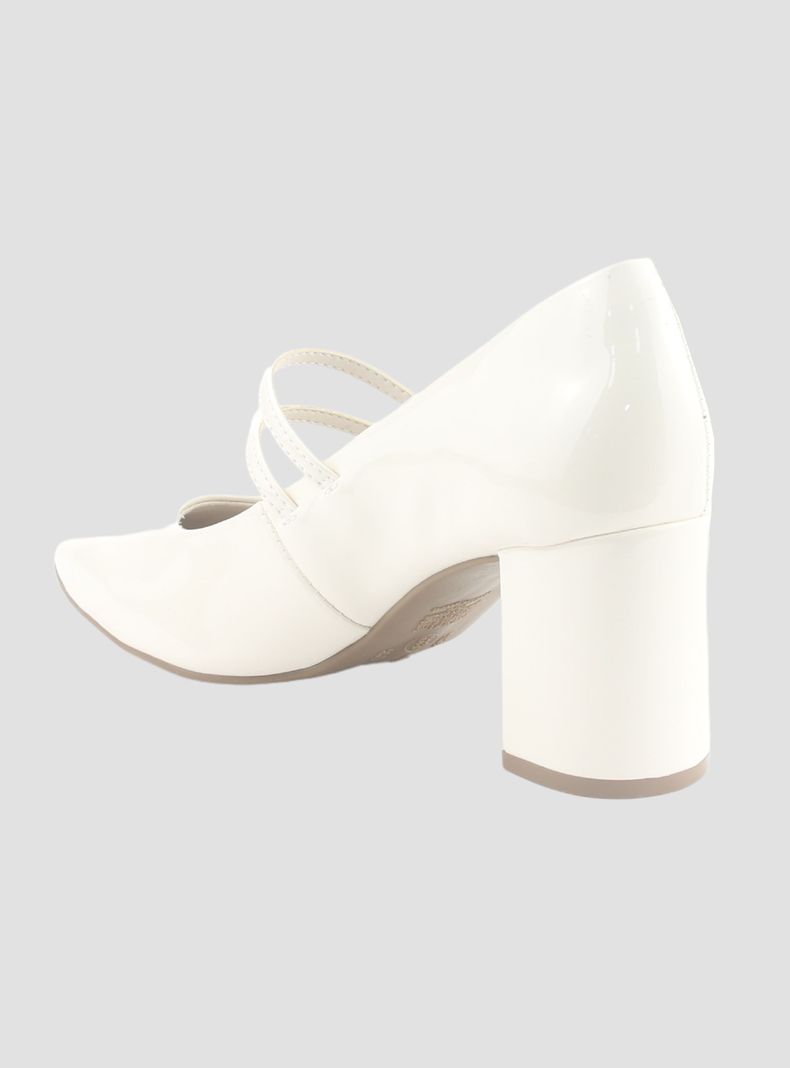 Zapato Via Marte Mujer 153-001-01 Blanco Casual-3