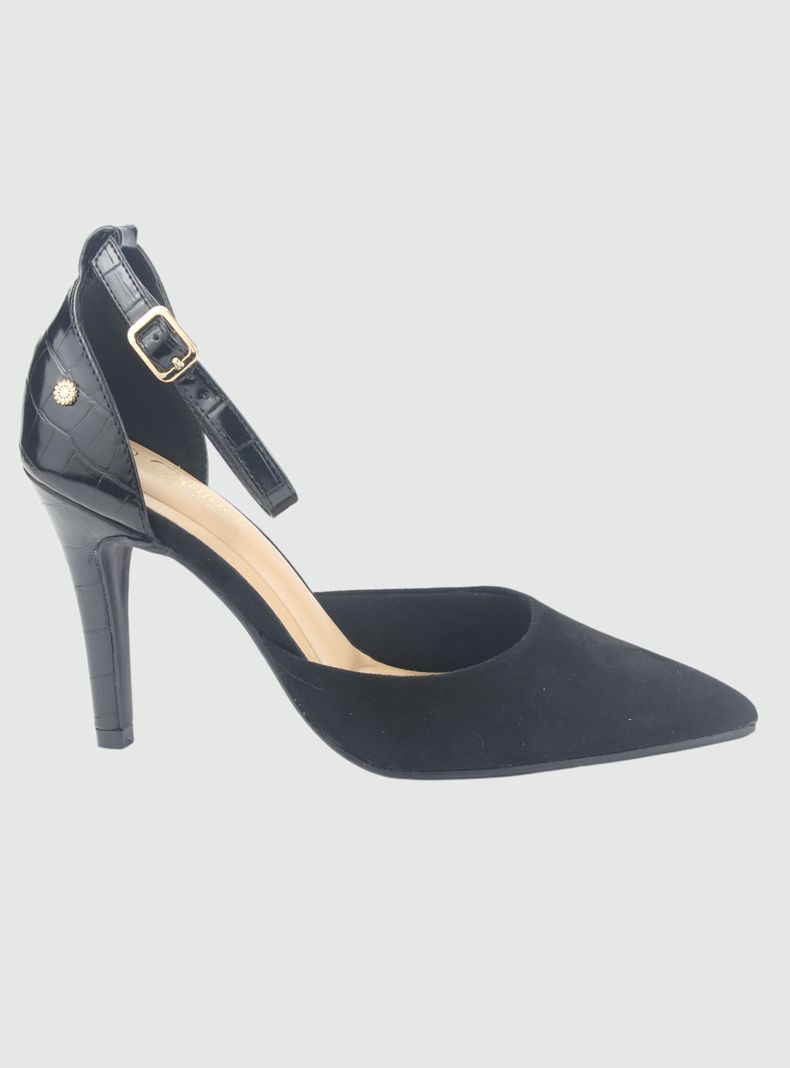 Zapato Chalada Mujer Clora-68 Negro Casual-1