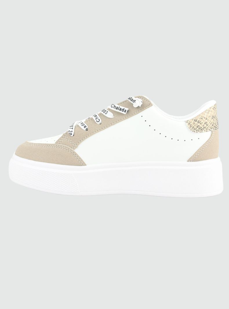 Zapatilla Chalada Mujer Candy-36 Blanco Urbano-1