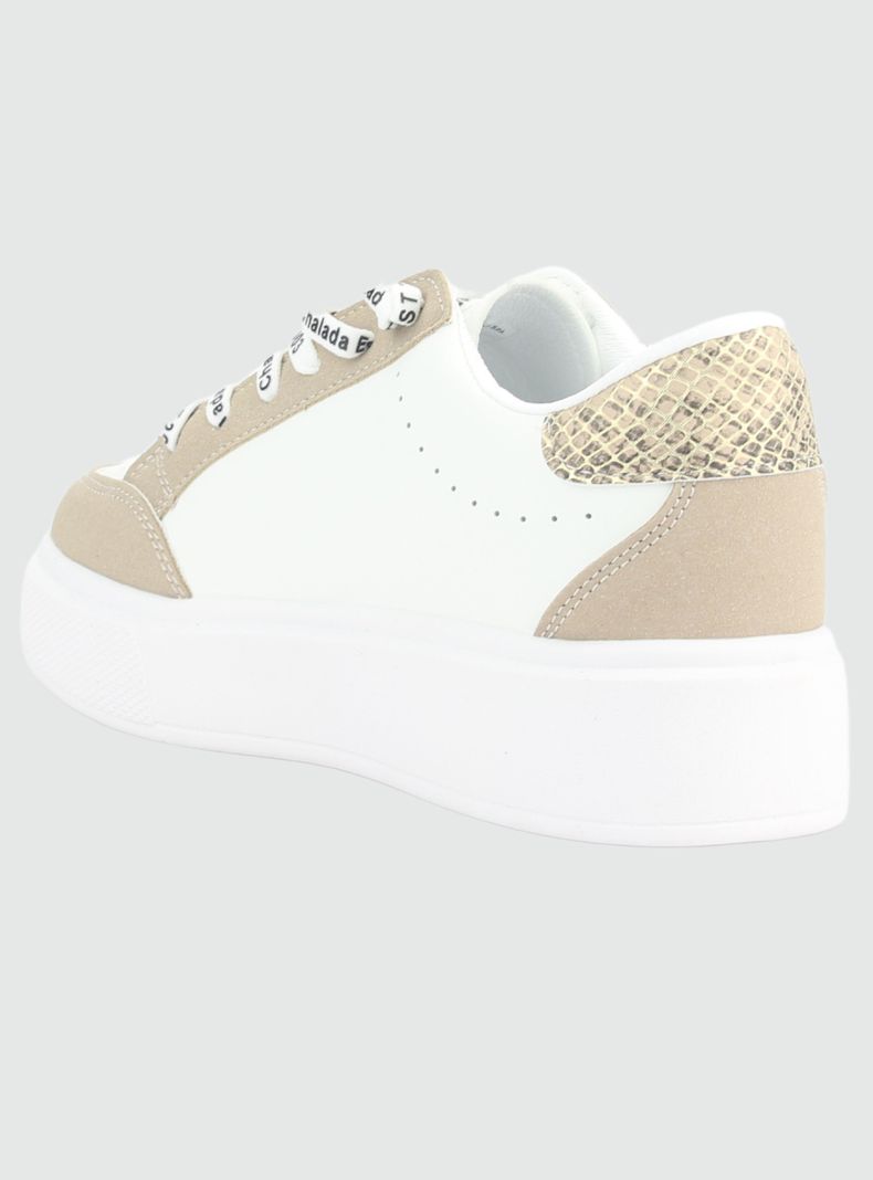 Zapatilla Chalada Mujer Candy-36 Blanco Urbano-3