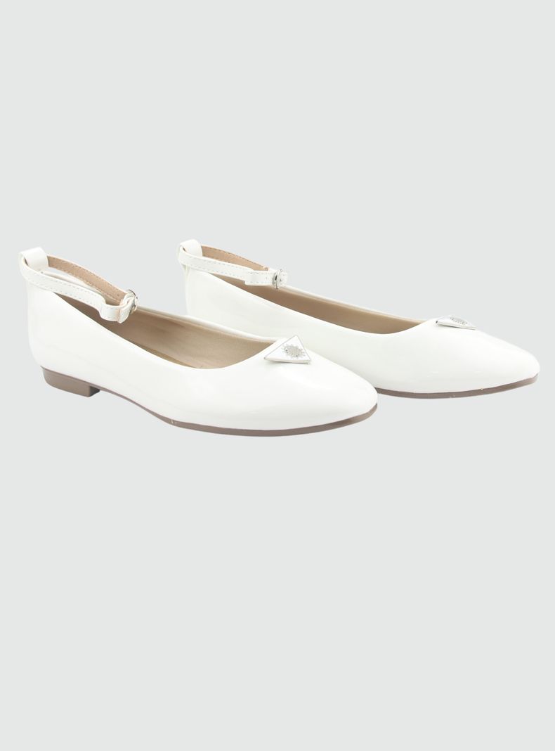 Zapato Chalada Mujer Nazzer-1 Blanco Casual-4