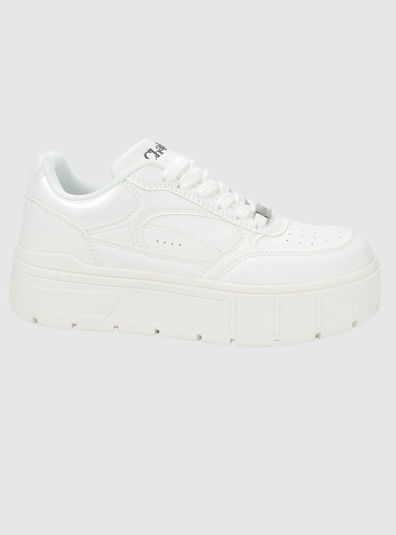 Zapatilla Chalada Mujer Troya-1 Blanco Urbano-0
