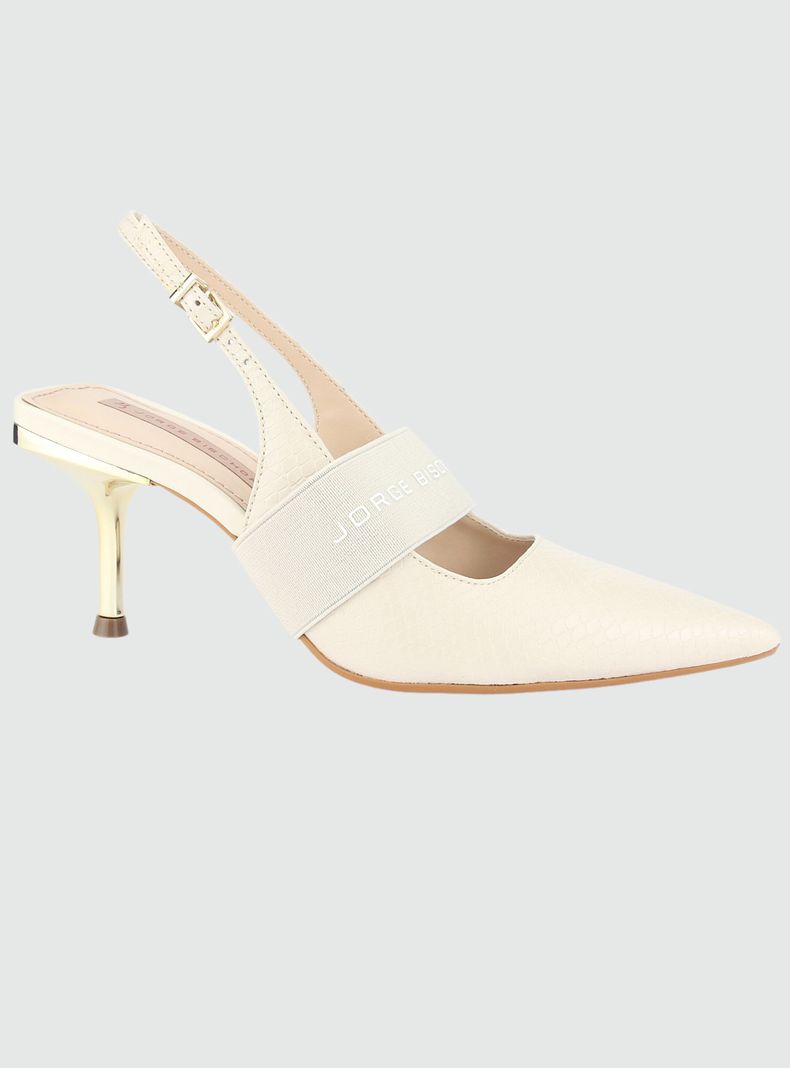 Zapato Jorge Bischoff Mujer J10694044 Blanco Casual-0
