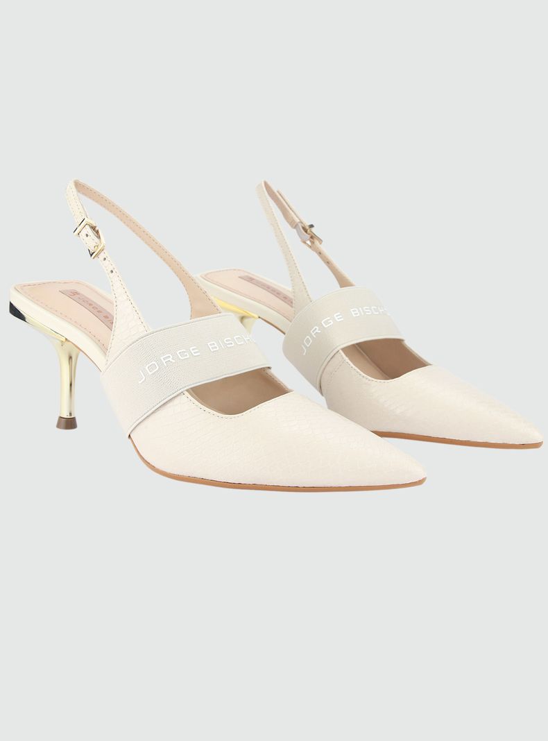 Zapato Jorge Bischoff Mujer J10694044 Blanco Casual-4