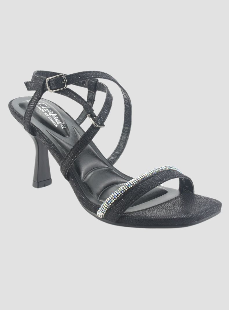 Sandalia Chalada Mujer Raimbow-5 Negro Casual-2