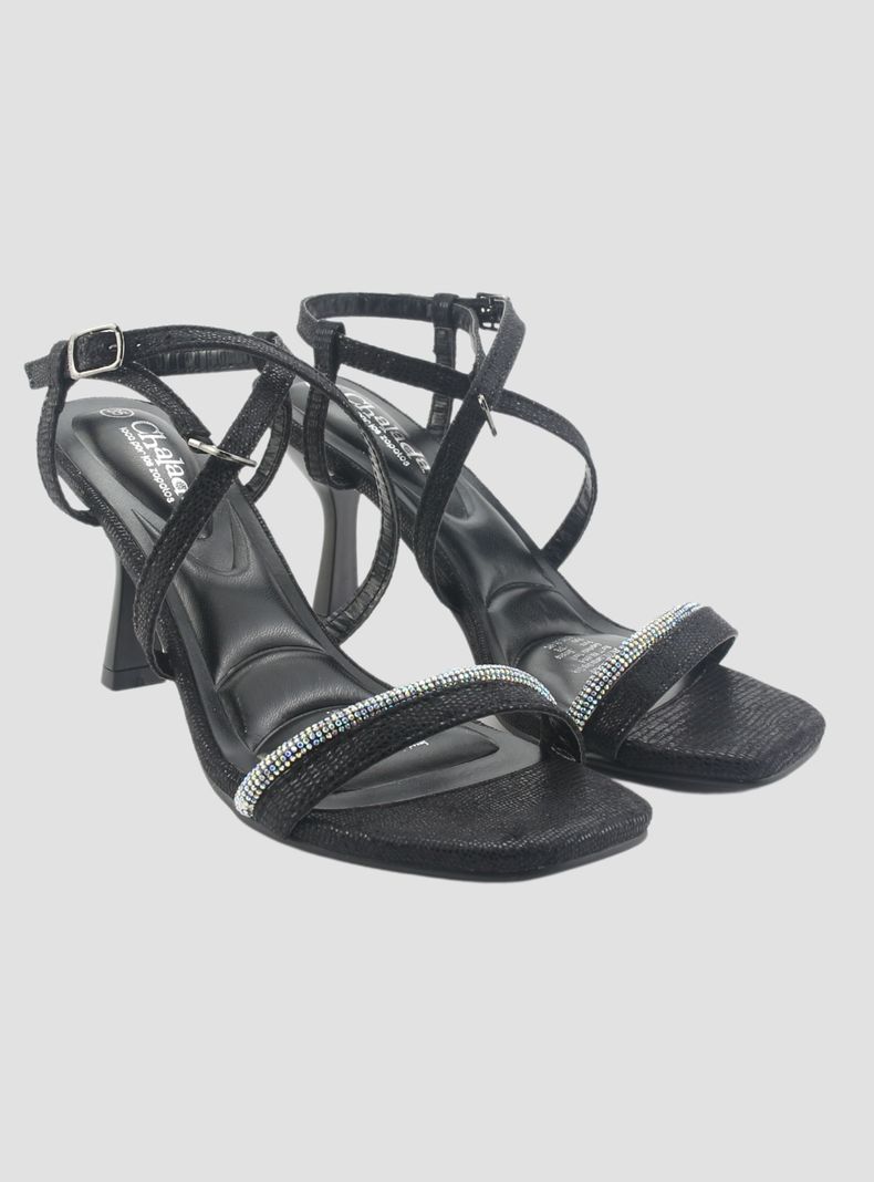 Sandalia Chalada Mujer Raimbow-5 Negro Casual-4