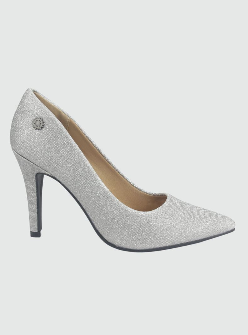 Zapato Chalada Mujer Clora-64 Plateado Casual-0