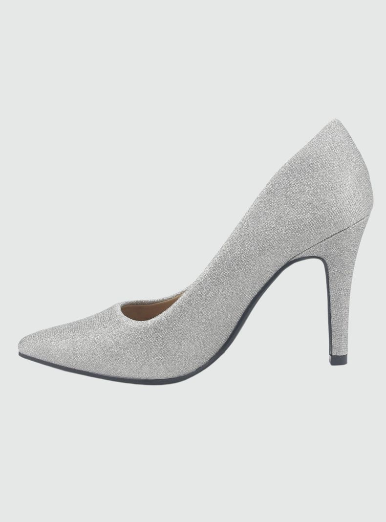 Zapato Chalada Mujer Clora-64 Plateado Casual-1