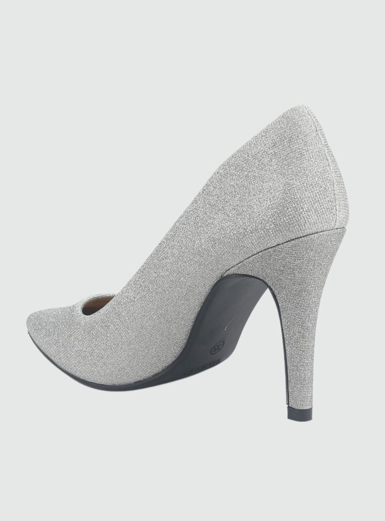 Zapato Chalada Mujer Clora-64 Plateado Casual-3