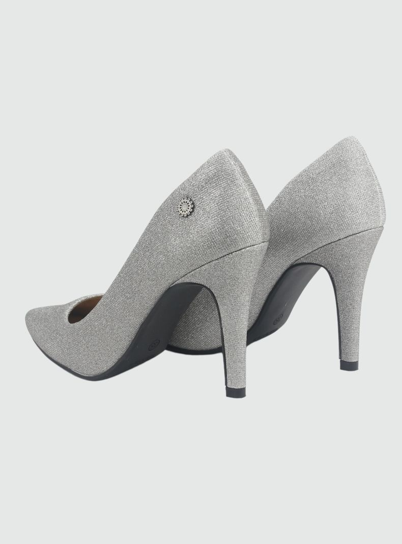 Zapato Chalada Mujer Clora-64 Plateado Casual-5