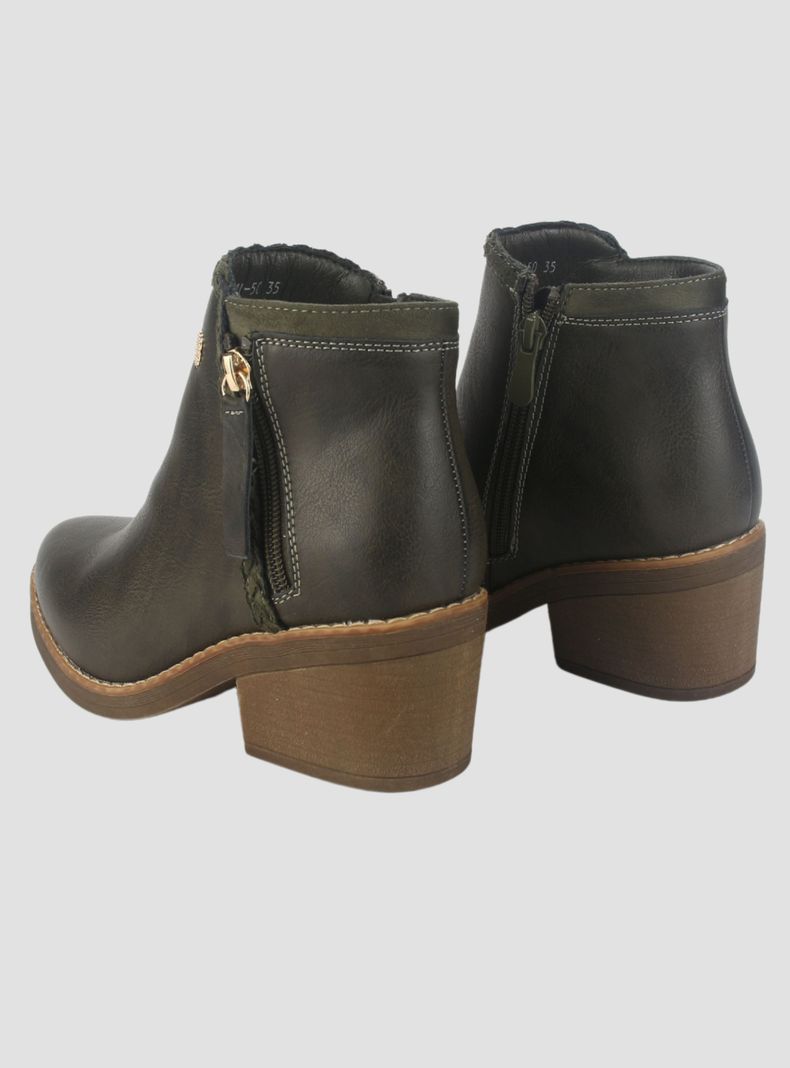 Botin Chalada Mujer Camp-50 Oliva Casual-5