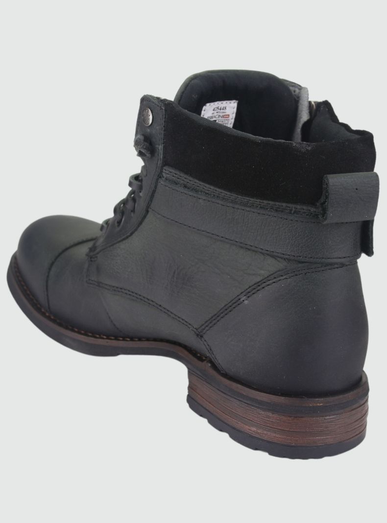 Botin Ferracini Hombre 9873 Negro Casual-3