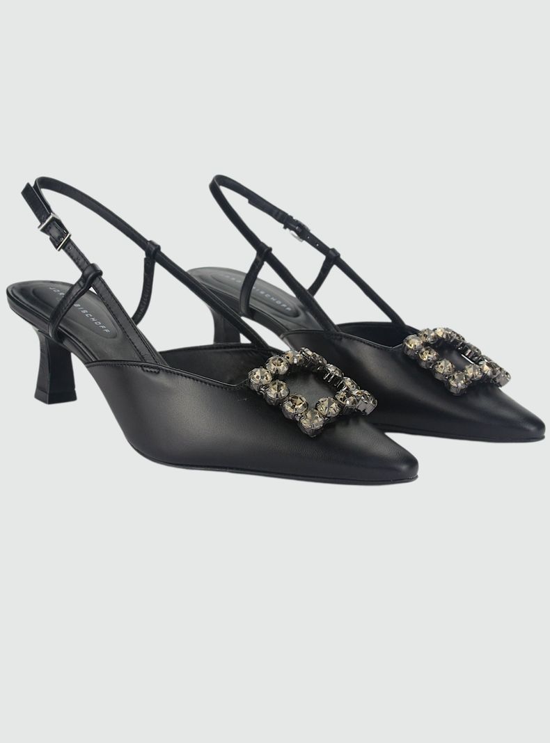 Sandalia Jorge Bischoff Mujer P17994002 Negro Casual-3