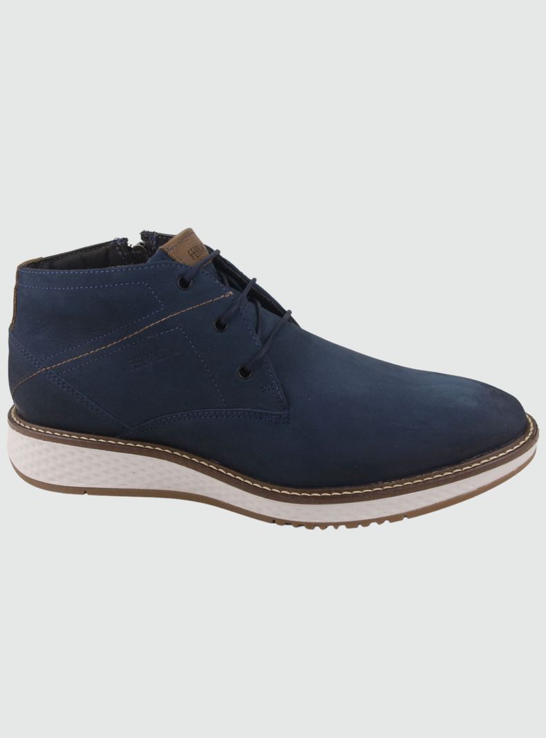 Botin Ferracini Hombre 3300-586 Azul Casual-0