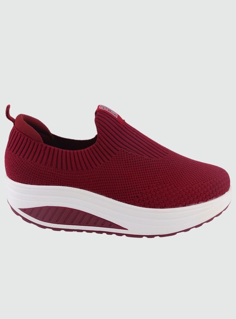Zapatilla Funway Mujer Tija-40 Rojo Casual-0