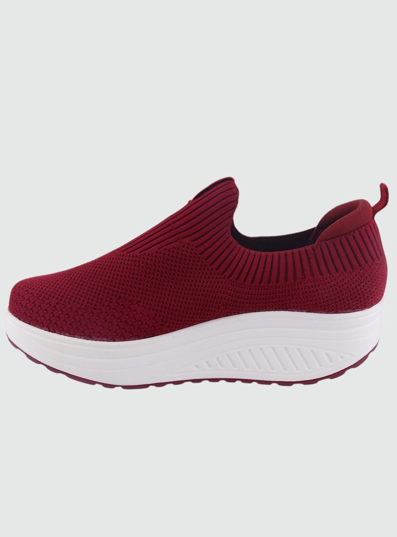 Zapatilla Funway Mujer Tija-40 Rojo Casual-1