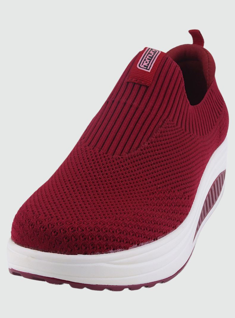 Zapatilla Funway Mujer Tija-40 Rojo Casual-2