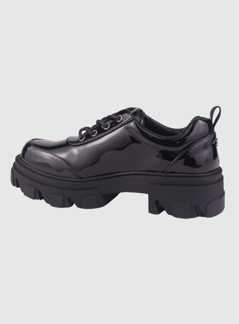 Zapatilla Chalada Mujer Karl-6 Negro Moda-1