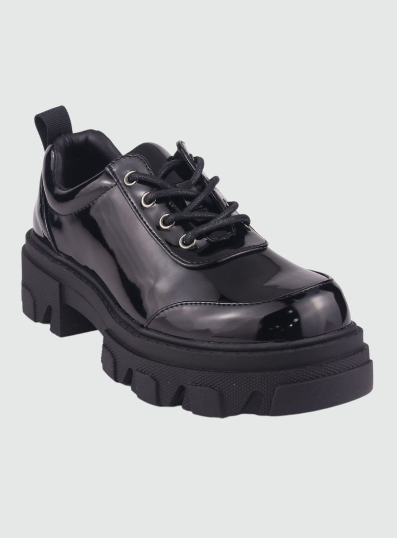 Zapatilla Chalada Mujer Karl-6 Negro Moda-2