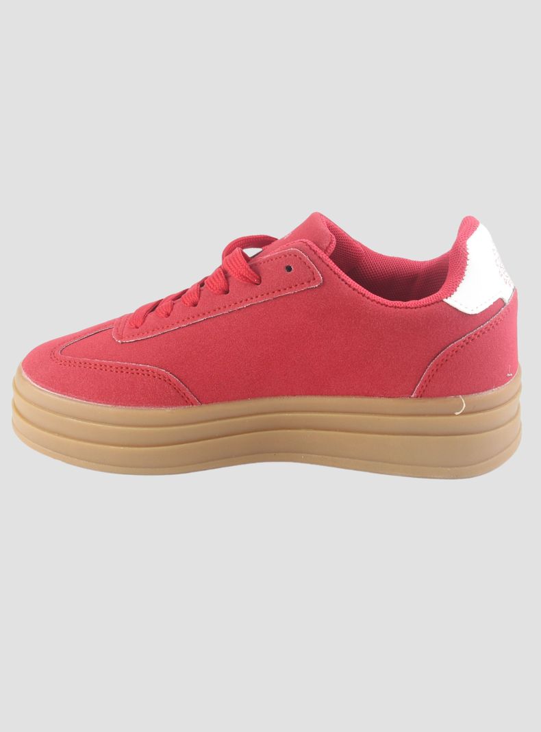 Zapatilla Chalada Mujer Andy-11 Rojo Urbano-1