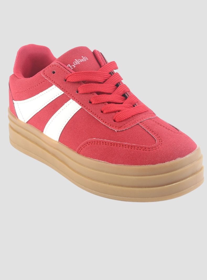 Zapatilla Chalada Mujer Andy-11 Rojo Urbano-2