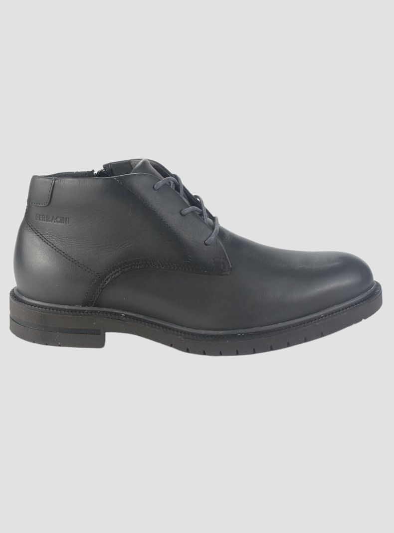 Botin Ferracini Hombre 5437 Firenze Plateado Casual-0