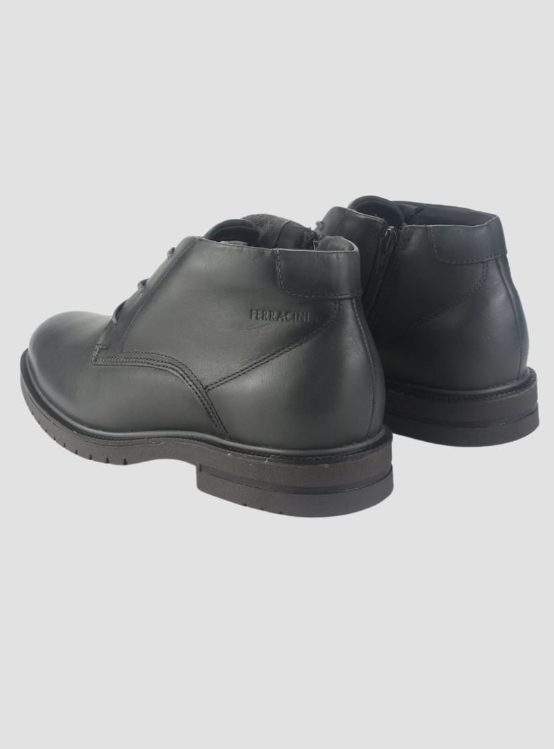 Botin Ferracini Hombre 5437 Firenze Plateado Casual-5
